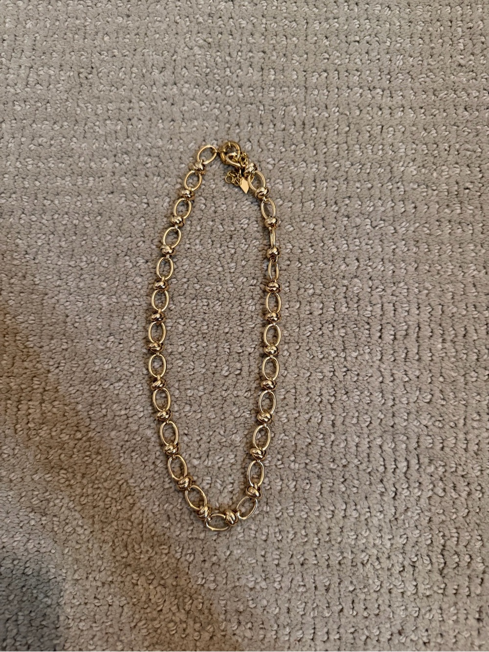 Madewell Polished Gold Link Necklace